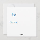 Prettig enge kerst! feestdagenkaart (Achterkant)