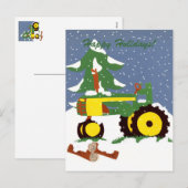 Prettig feest! Ansichtkaart Feestdagenkaart (Voorkant / Achterkant)