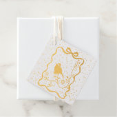 Prettig feest! bedankjes labels (Met doos)