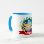 Prettig feest / Eén op een miljoen MOEDER (Uw teks Mok (Voorkant links)