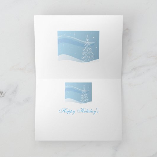 Prettig feest feestdagen kaart (Binnen)