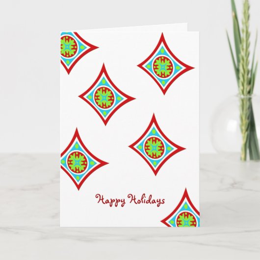 Prettig feest feestdagen kaart (Voorkant)