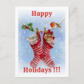 Prettig feest !!! feestdagenkaart (Voorkant)