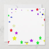 Prettig feest! feestdagenkaart (Achterkant)