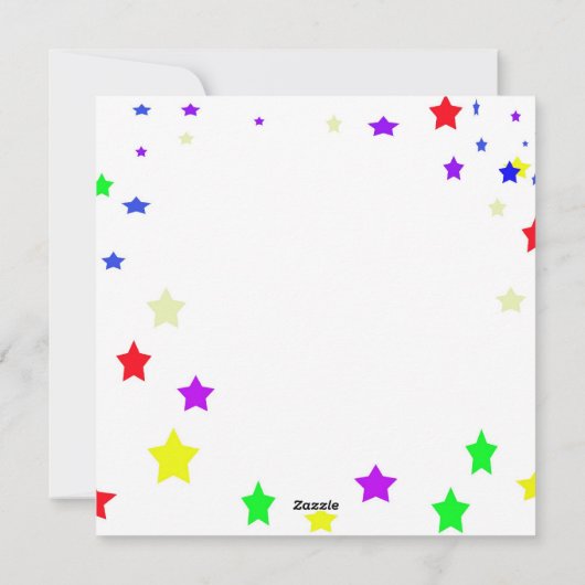 Prettig feest! feestdagenkaart (Achterkant)