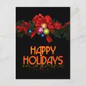 Prettig feest feestdagenkaart (Voorkant)