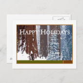 Prettig feest feestdagenkaart (Voorkant / Achterkant)