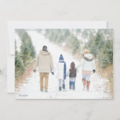 Prettig feest in Kerststad | Foto Kerstkaart (Achterkant)