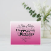Prettig feest in meerdere talen briefkaart (Staand voorkant)