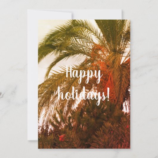 Prettig feest! kaart (Voorkant)