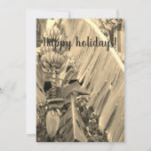 Prettig feest! kaart (Achterkant)