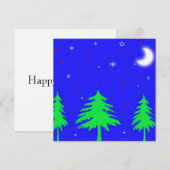 Prettig feest! kaart (Voorkant / Achterkant)