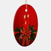 Prettig feest keramisch ornament (Rechts)