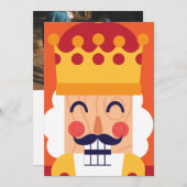 PRETTIG FEest | Kerst Notenkraker Feestdagenkaart (Voorkant / Achterkant)