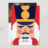 PRETTIG FEest | Kerst Notenkraker Feestdagenkaart (Voorkant / Achterkant)