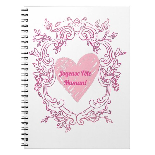 Prettig feest mama notitieboek (Voorkant)