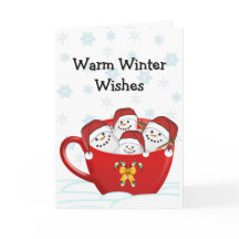 Prettig feest Marshmallow Familie