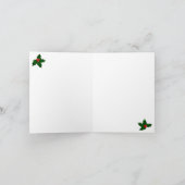 Prettig feest- Seizoensgroet kaart (Binnen)