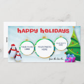 Prettig feest (set van 10) feestdagenkaart (Voorkant / Achterkant)