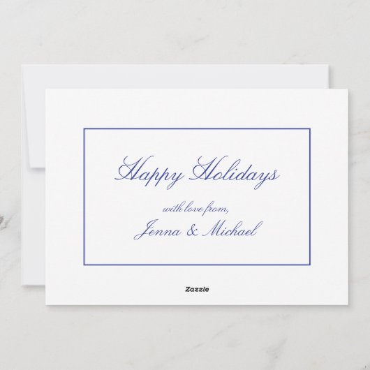 Prettig feest | Stille Nacht Drie Wijzen Feestdagenkaart (Achterkant)