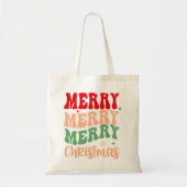 Prettig feest tote bag (Voorkant)