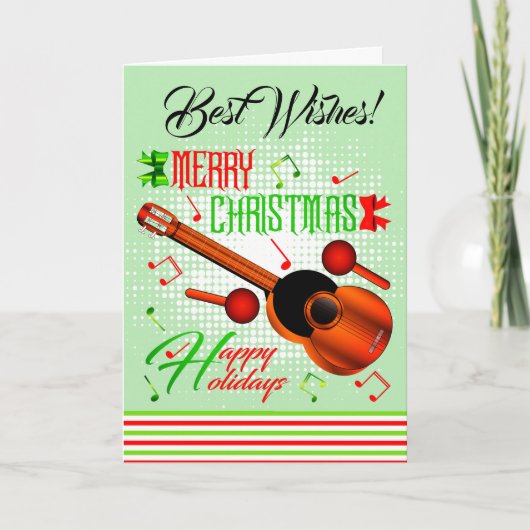 Prettig feest / Trini Kerstmis Feestdagen Kaart (Voorkant)