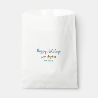prettig feestdagen blauw bruin naam liefde kerst s bedankzakje