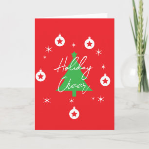 Prettig feestdagen Gelukkig kerstfeest Nieuwjaar Kaart