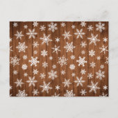 Prettig feestdagen Kerstmis Rode Truck 4 Fotokaart Briefkaart (Achterkant)