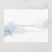 Prettig feestdagen Kerstmis Winter Vos Gezinsnaam (Achterkant)