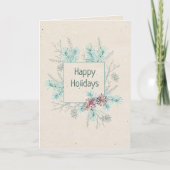 Prettig feestdagen Persoonlijke gevoelens & handte Kaart (Voorkant)