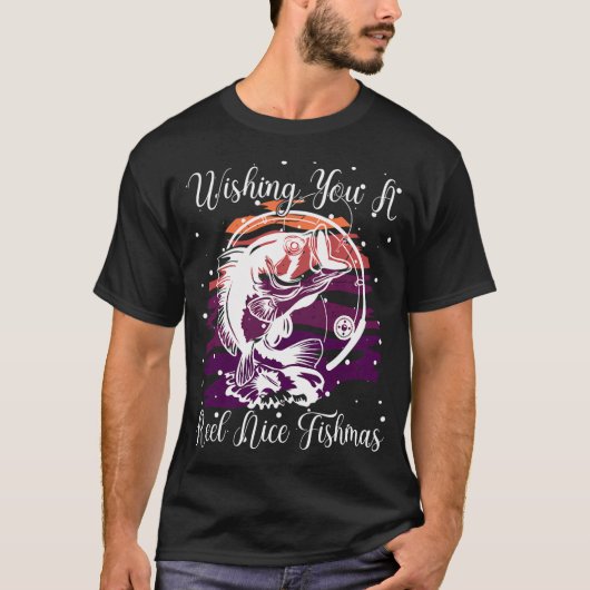 Prettig Fishmas s T-shirt (Voorkant)