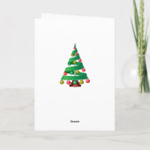 Prettig Fitkerstfeest Feestdagen Kaart (Achterkant)