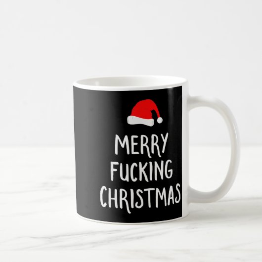 Prettig Foring Kerstmis Ongepaste Kerstman Pyjama Koffiemok (Rechts)
