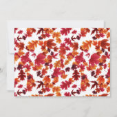 Prettig Friendsgiving herfst diner feestmaal Kaart (Achterkant)