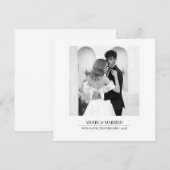 Prettig & Getrouwd - Persoonlijke Kerstkaart voor (Voorkant / Achterkant)
