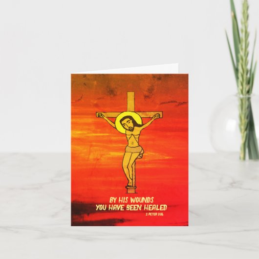 Prettig Goede Vrijdag Pasen  Kaart (Voorkant)