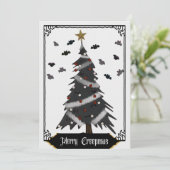Prettig griepwinkelKerstmis Feestdagenkaart (Staand voorkant)
