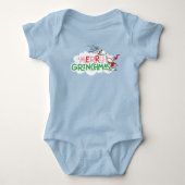 Prettig Grinchfeest meneer Grinch Romper (Voorkant)