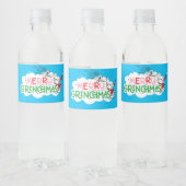 Prettig Grinchfeest meneer Grinch Waterfles Etiket (Flessen)