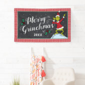 Prettig Grinchmas | Grinch Feestje Spandoek (Insitu)