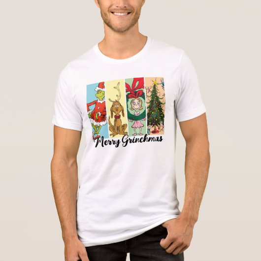 Prettig Grinchmas vakantiecameraatje Tri-Blend Shirt (Voorkant)
