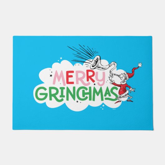 Prettig Grinchmis meneer Grinch Deurmat (Voorkant)