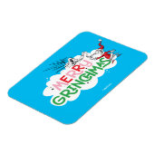 Prettig Grinchmis meneer Grinch Magneet (Linkerzijde)