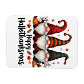 Prettig Hallothanksmas Halloween Kerstmis Kabouter Magneet (Horizontaal)