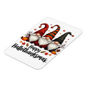 Prettig Hallothanksmas Halloween Kerstmis Kabouter Magneet (Linkerzijde)