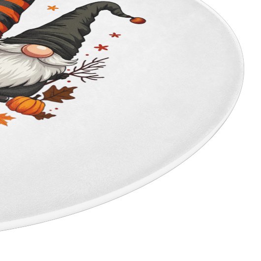 Prettig Hallothanksmas Halloween Kerstmis Kabouter Snijplank (Hoek)