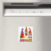 Prettig Hallothanksmis Kabouter Liefhebber Hallowe Magneet (Insitu (Vaatwasser))