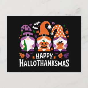 Prettig Hallothanksmis Kabouter Liefhebber Prettig Feestdagenkaart