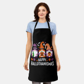 Prettig Hallothanksmis Kabouter Liefhebber Prettig Schort (Gedragen)